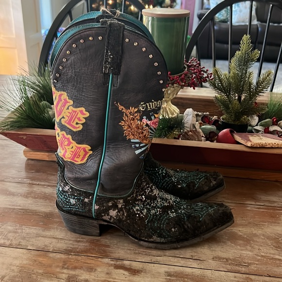 Ariat Gypsy Soule Boots Size 9.5 - Picture 3 of 5